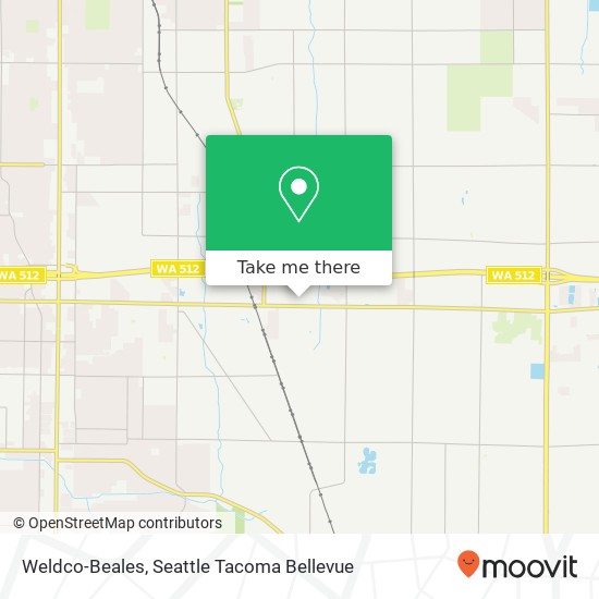 Mapa de Weldco-Beales, 11106 25th Ave E