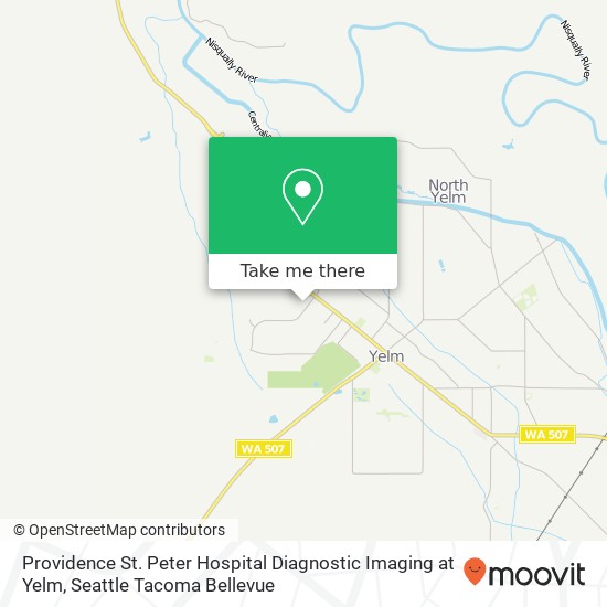 Providence St. Peter Hospital Diagnostic Imaging at Yelm, 201 Tahoma Blvd SE map