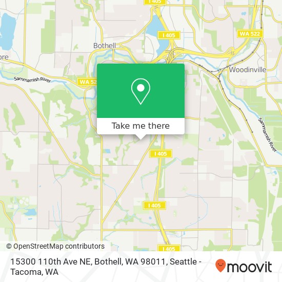 15300 110th Ave NE, Bothell, WA 98011 map
