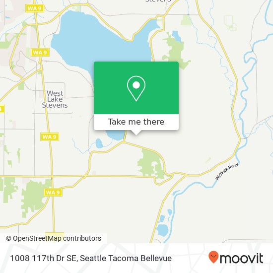 Mapa de 1008 117th Dr SE, Lake Stevens, WA 98258