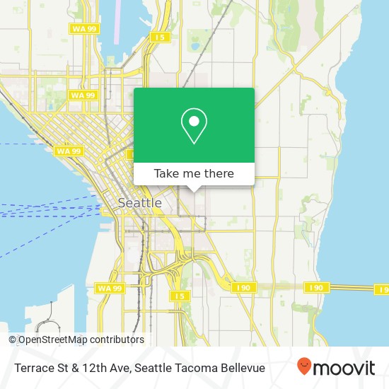 Terrace St & 12th Ave, Seattle, WA 98122 map