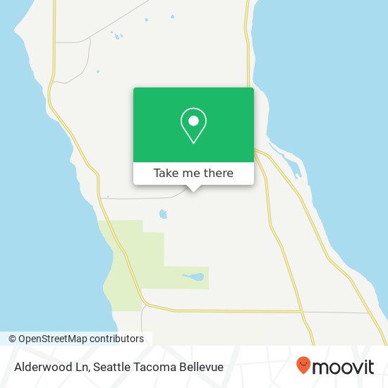 Mapa de Alderwood Ln, Camano Island (STANWOOD), WA 98282