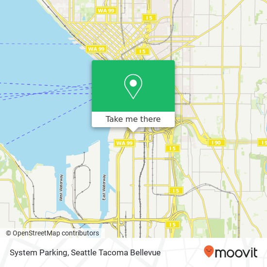 Mapa de System Parking, 1204 1st Ave S