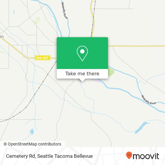 Mapa de Cemetery Rd, Yelm, WA 98597