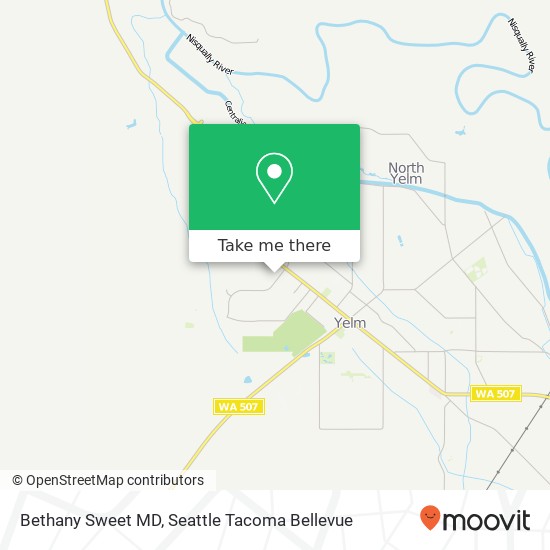 Bethany Sweet MD, 201 Tahoma Blvd map