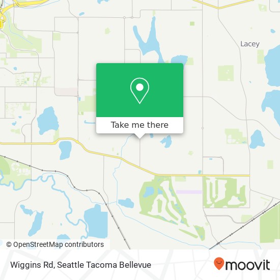 Mapa de Wiggins Rd, Olympia, WA 98501