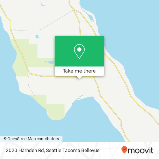 Mapa de 2020 Harnden Rd, Camano Island, WA 98282