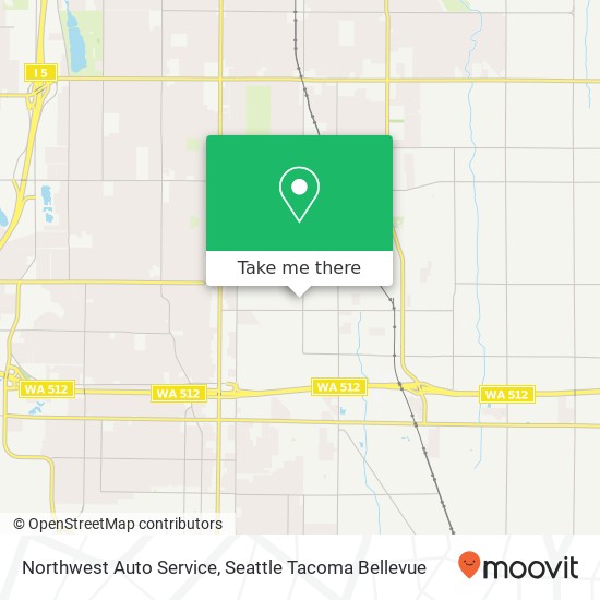 Mapa de Northwest Auto Service, 9804 McKinley Ave E
