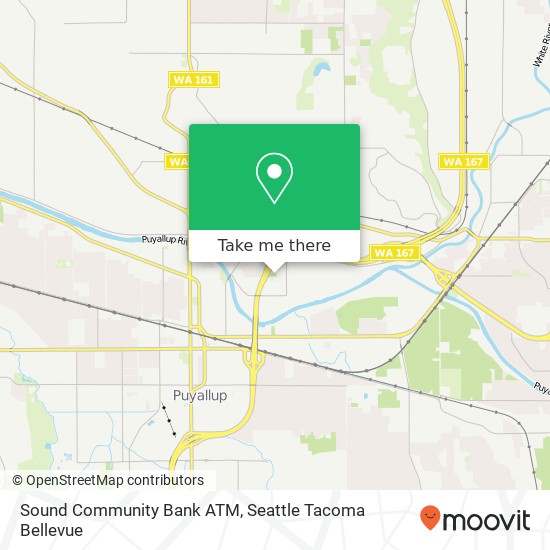 Mapa de Sound Community Bank ATM, 6326 114th Avenue Ct E