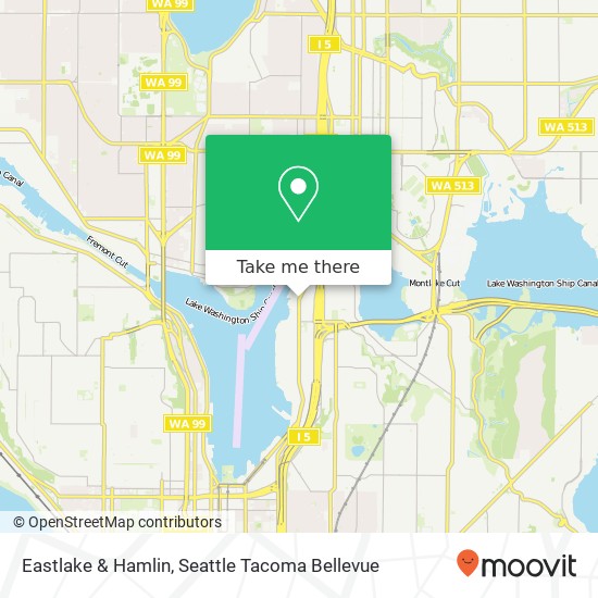 Eastlake & Hamlin, Seattle, WA 98102 map