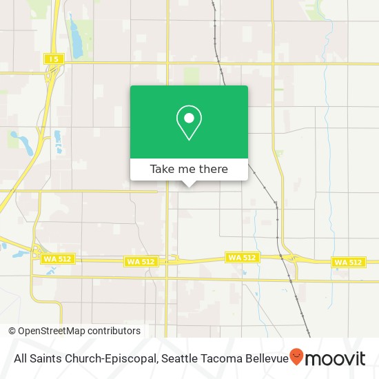 Mapa de All Saints Church-Episcopal, 205 96th St E