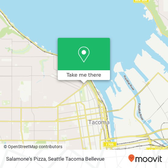 Salamone's Pizza, 24 Tacoma Ave N map