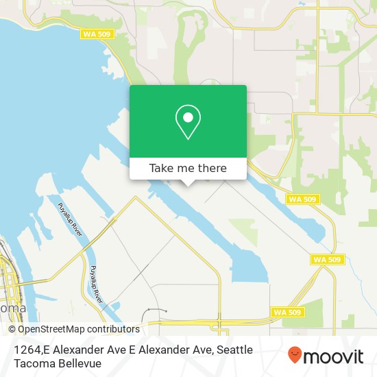 1264,E Alexander Ave E Alexander Ave, Tacoma, WA 98421 map