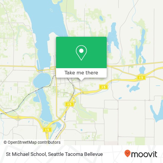 Mapa de St Michael School, 1204 11th Ave SE