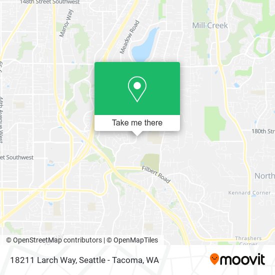Mapa de 18211 Larch Way