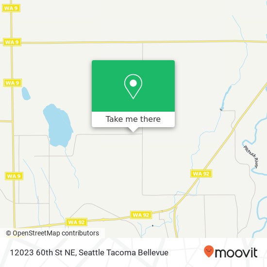 Mapa de 12023 60th St NE, Lake Stevens, WA 98258