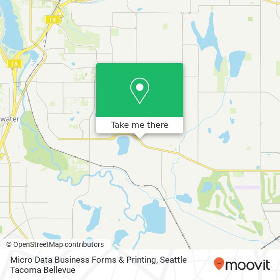 Micro Data Business Forms & Printing, 2612 Yelm Hwy SE map