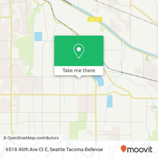 6518 46th Ave Ct E, Tacoma, WA 98443 map