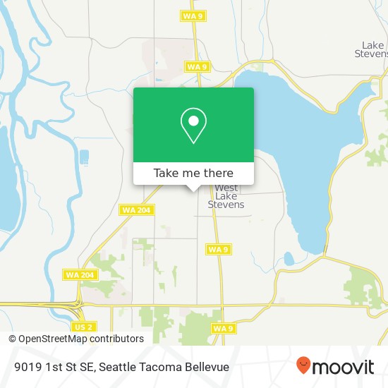 9019 1st St SE, Lake Stevens, WA 98258 map