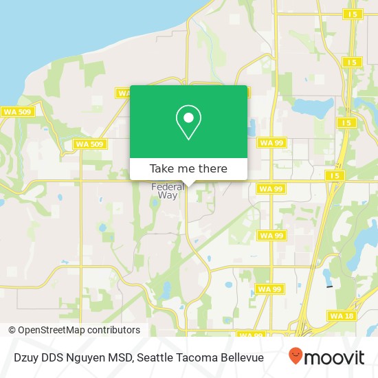 Mapa de Dzuy DDS Nguyen MSD, 32114 1st Ave S