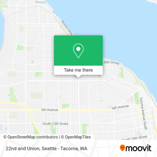Mapa de 22nd and Union