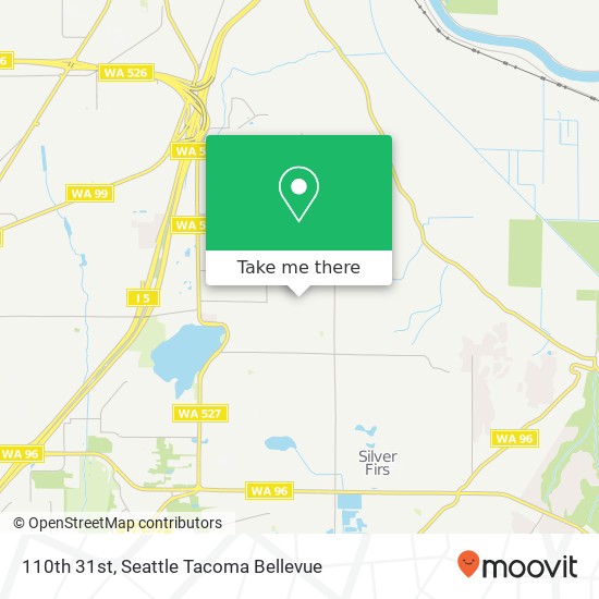 110th 31st, Everett, WA 98208 map
