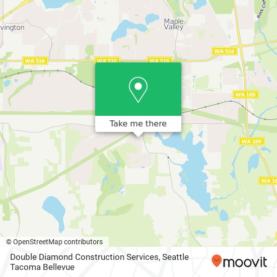 Mapa de Double Diamond Construction Services