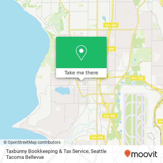 Taxbunny Bookkeeping & Tax Service, 633 SW 150th St map