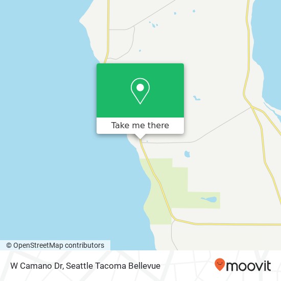 W Camano Dr, Camano Island, WA 98282 map