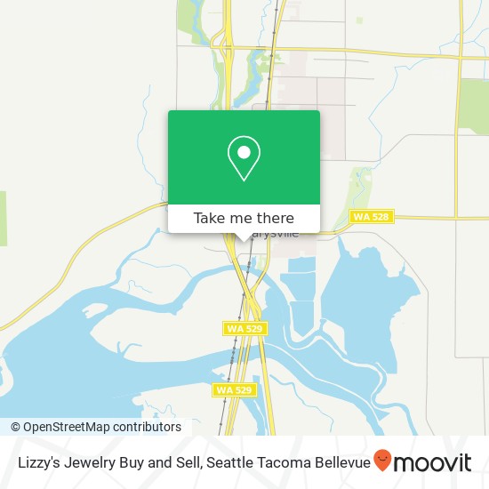 Mapa de Lizzy's Jewelry Buy and Sell, 1207 2nd St