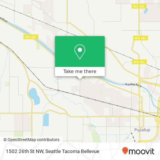 1502 26th St NW, Puyallup (JOVITA), WA 98371 map