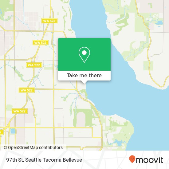 97th St, Seattle, WA 98115 map