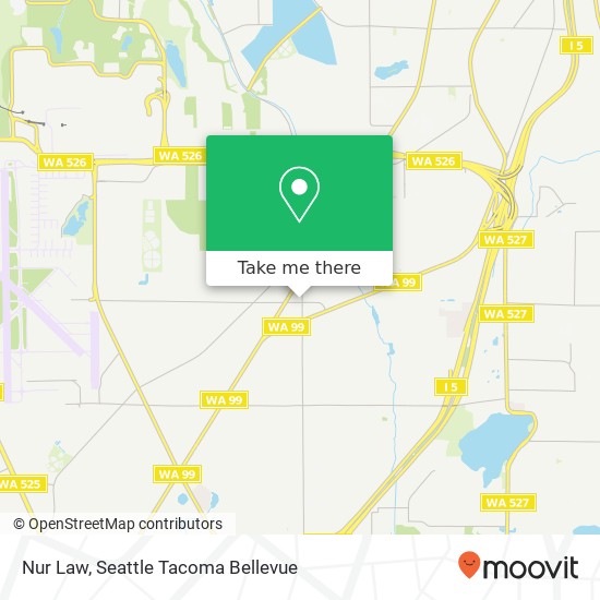 Mapa de Nur Law, 9924 4th Ave W