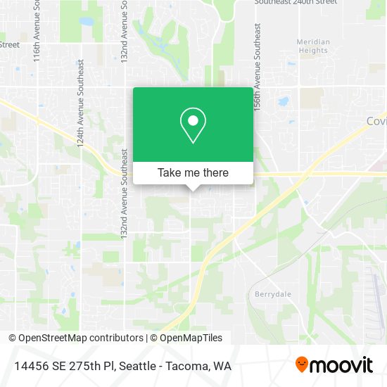Mapa de 14456 SE 275th Pl