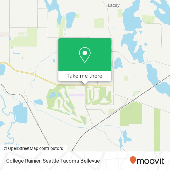 College Rainier, Lacey, WA 98513 map