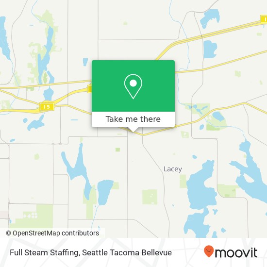 Full Steam Staffing, 4705 Lacey Blvd SE map