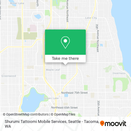 Shurumi Tattoomi Mobile Services map