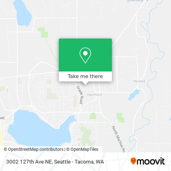 Mapa de 3002 127th Ave NE