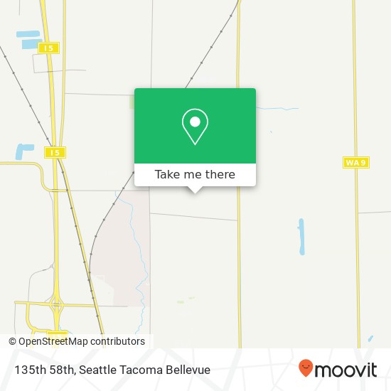 Mapa de 135th 58th, Marysville, WA 98271