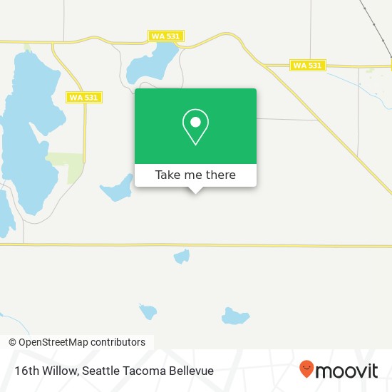 Mapa de 16th Willow, Marysville, WA 98271