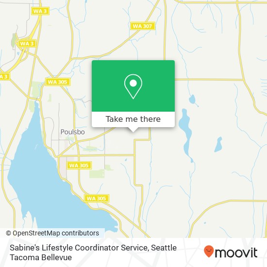 Sabine's Lifestyle Coordinator Service, 19371 NE Heartwood Ct map