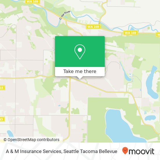 A & M Insurance Services, 14410 SE Petrovitsky Rd map