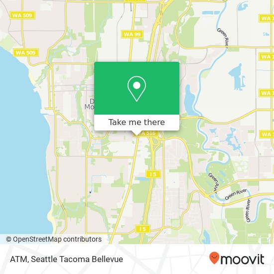 ATM, 23419 Pacific Hwy S map