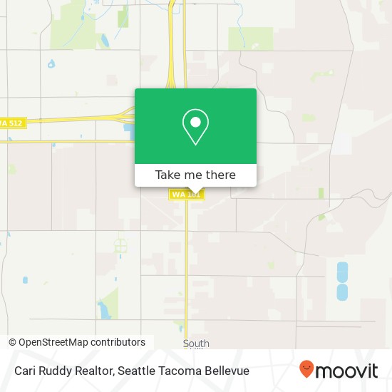 Mapa de Cari Ruddy Realtor, 12114 104th Ave E