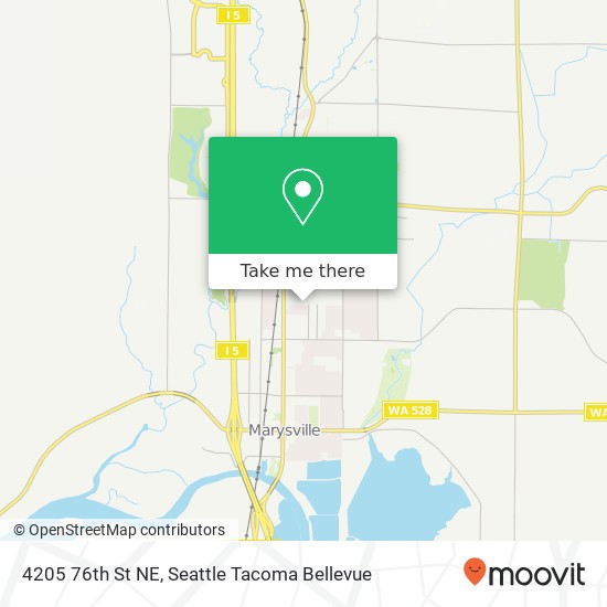 4205 76th St NE, Marysville, WA 98270 map