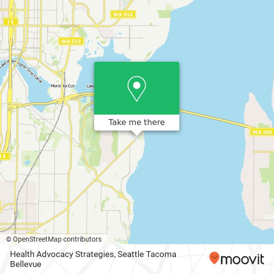 Mapa de Health Advocacy Strategies, 4126 E Madison St