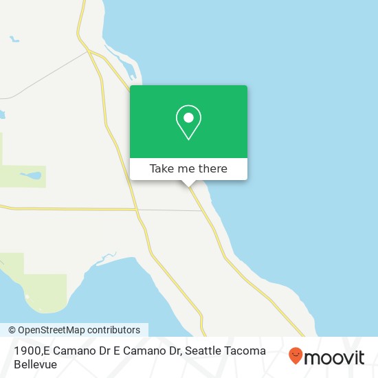 Mapa de 1900,E Camano Dr E Camano Dr, Camano Island, WA 98282