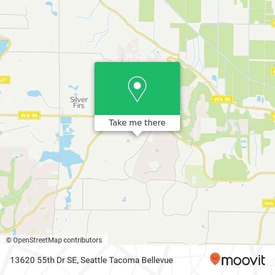 Mapa de 13620 55th Dr SE, Everett, WA 98208