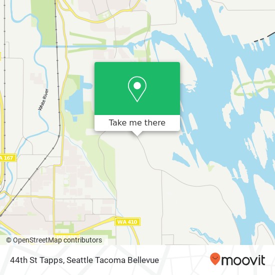 Mapa de 44th St Tapps, Bonney Lake (LAKE TAPPS), WA 98391