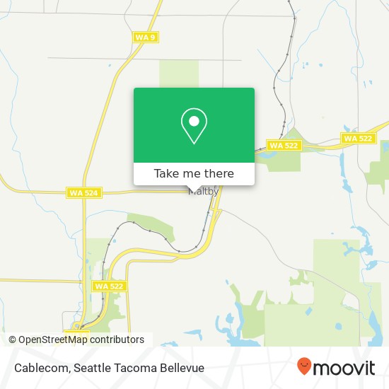 Mapa de Cablecom, 8602 Maltby Rd